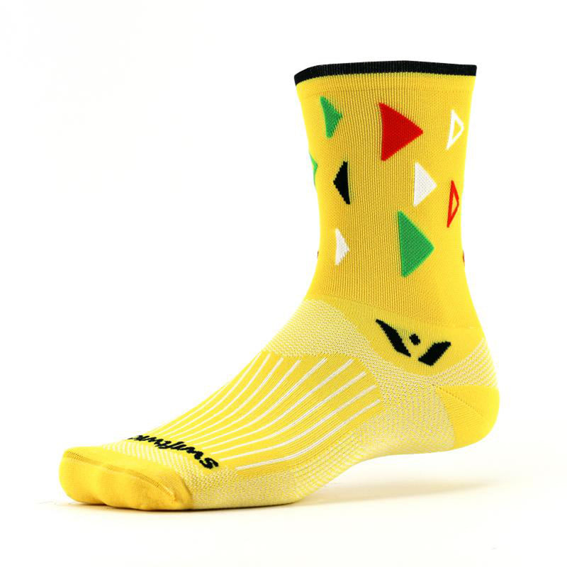 Swiftwick Vision Five Fiesta Crew Socks