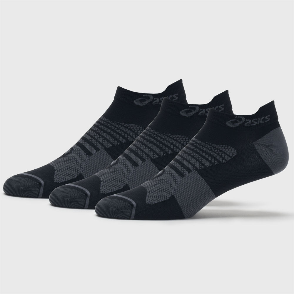 ASICS Quick Lyte Plus No Show Tab Socks 3 Pack Men's – Holabird Sports