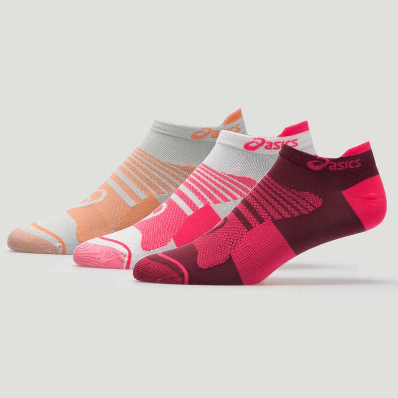 ASICS Quick Lyte Plus No Show Tab Socks 3 Pack Women's