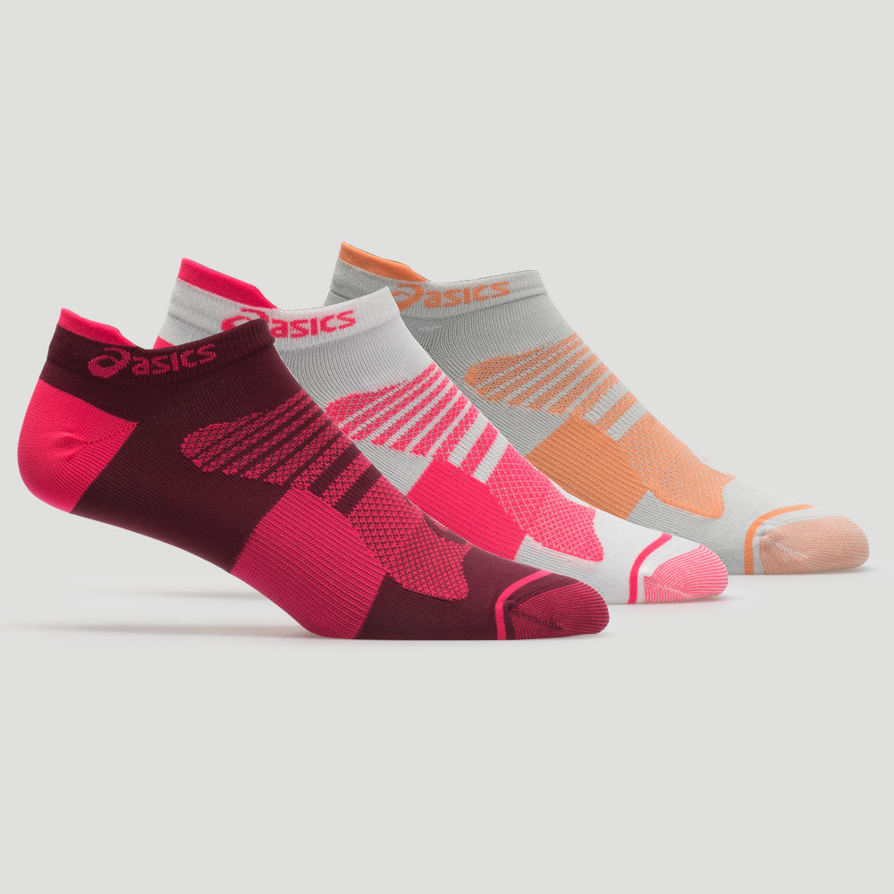 ASICS Quick Lyte Plus No Show Tab Socks 3 Pack Women's