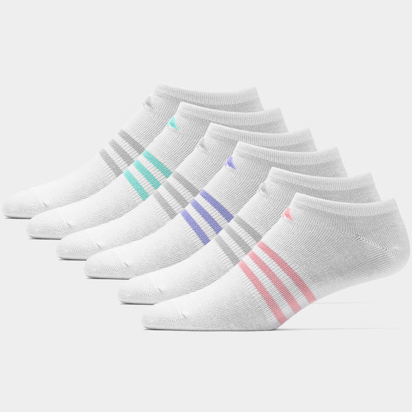 adidas Superlite 6-Pack No Show Women's