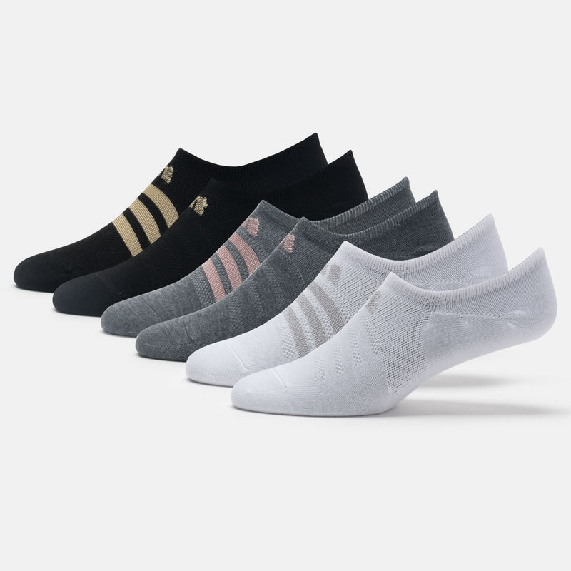 adidas Superlite II Super No Show 6-Pack Women's