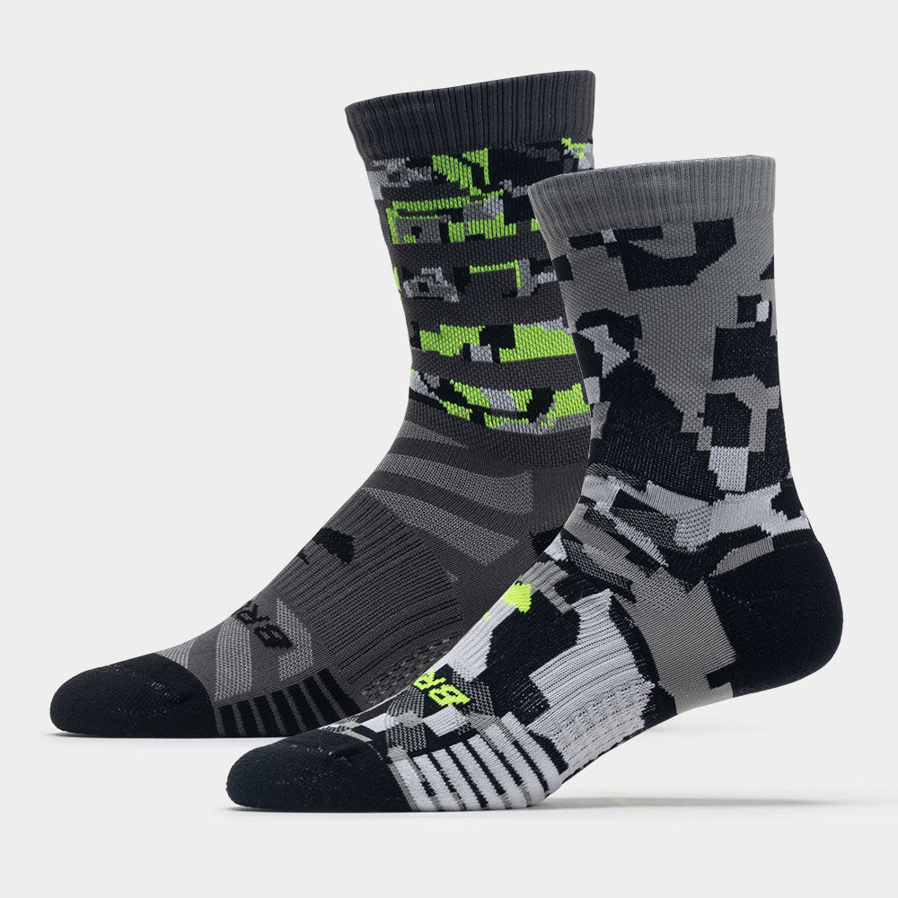 Brooks Ghost Lite Crew Sock 2-Pack