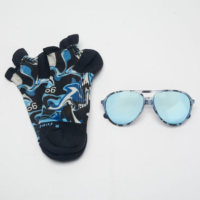 Feetures x goodr Glasses of the Gods Collab