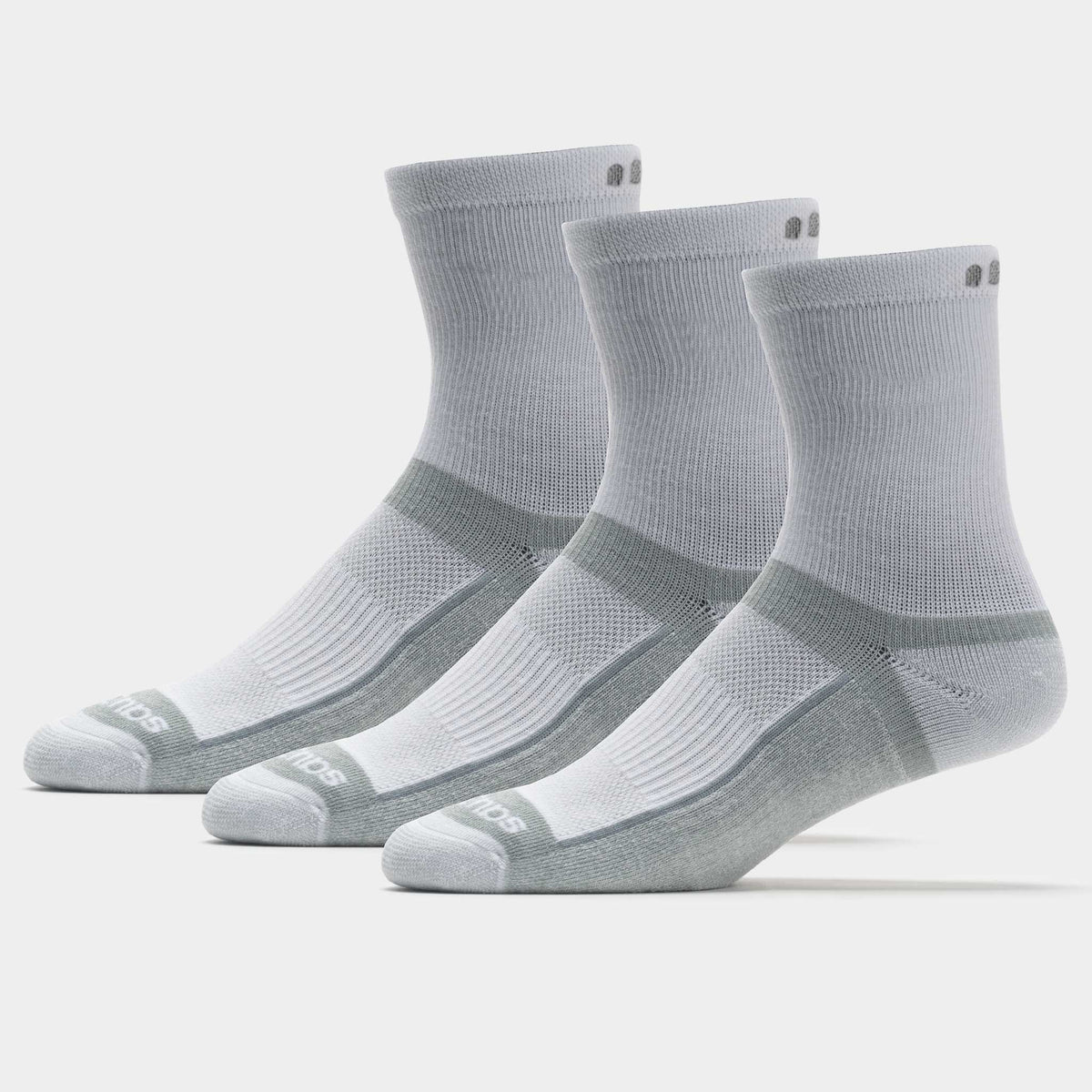 Saucony Inferno Cushion Mid-Crew Socks 3 Pack