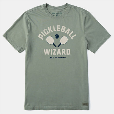 Life is Good Pickleball Wizard Tee Men's