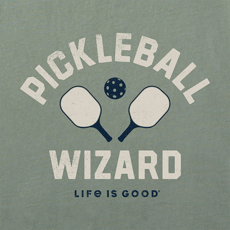 Life is Good Pickleball Wizard Tee Men's