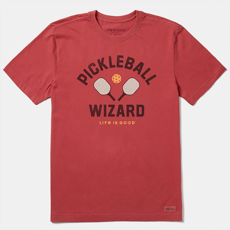 Life is Good Pickleball Wizard Tee Men's