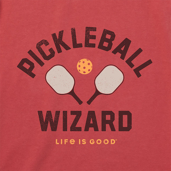 Life is Good Pickleball Wizard Tee Men's