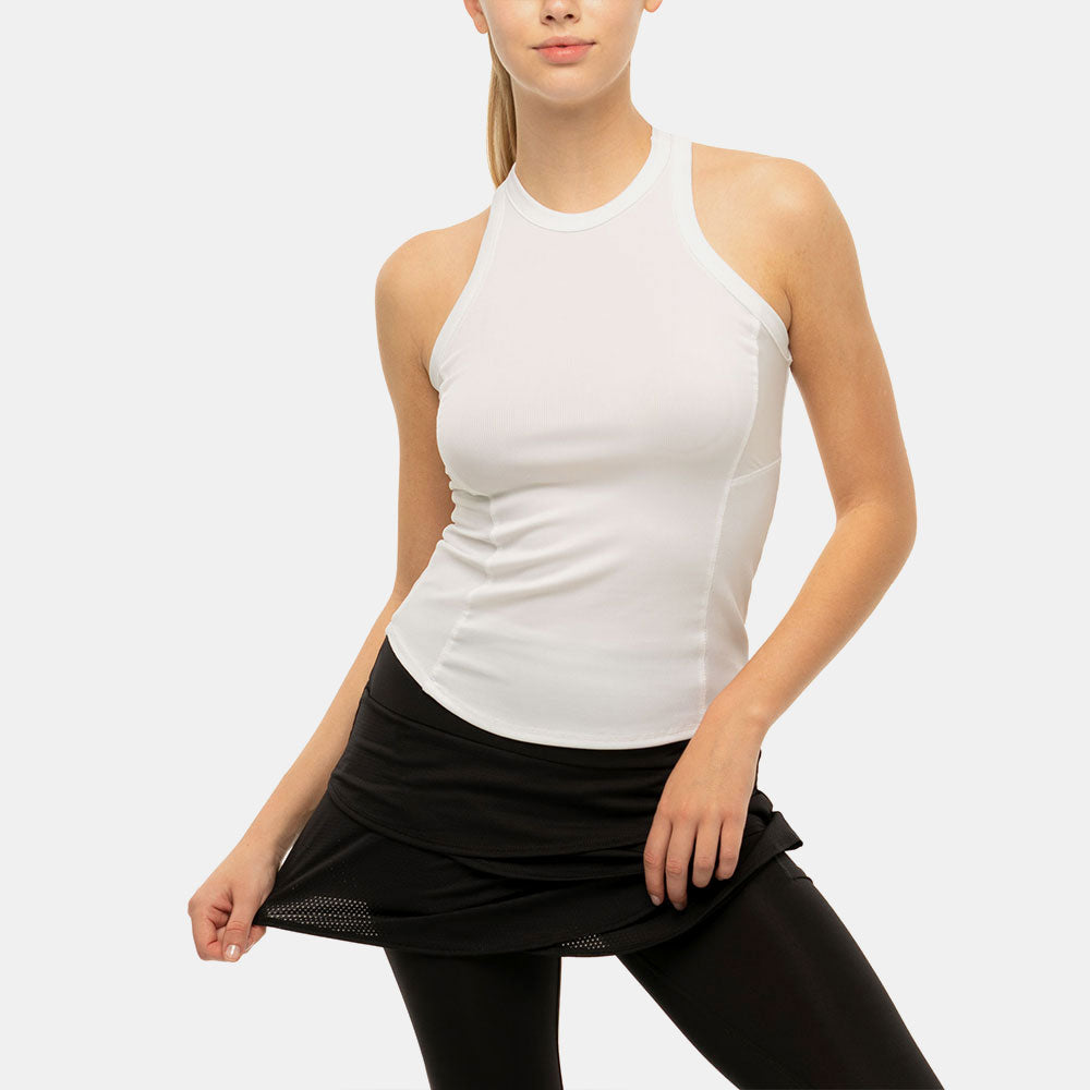 Lucky in Love One Love Rib Tank Women's