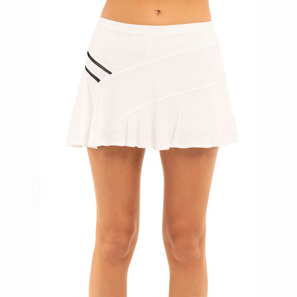 Lucky in Love The Whites Mesh Love Skirt Women's