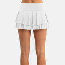 Lucky in Love Wavy Pleat Tier Skirt Women's