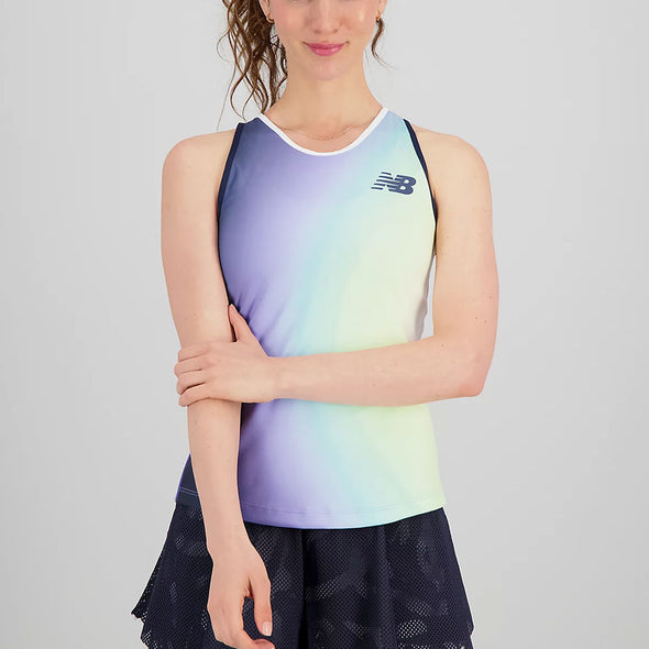New Balance Printed Tournament V-Neck Women's