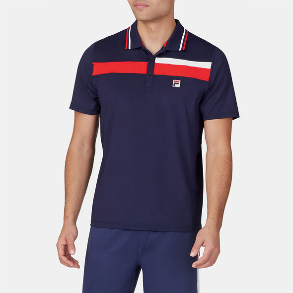 Fila Heritage Essentials Short Sleeve Tennis Polo Men's