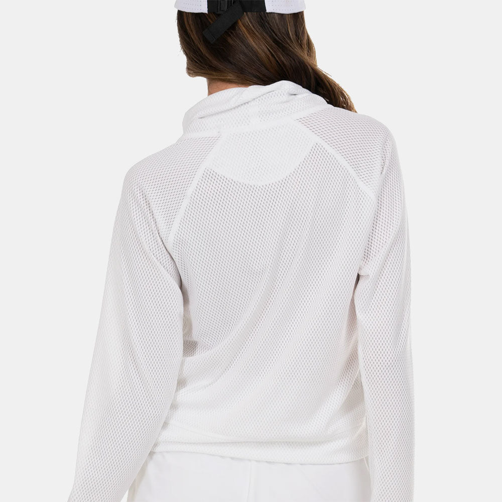 Lucky in Love High Neck Pullover Long Sleeve Women's